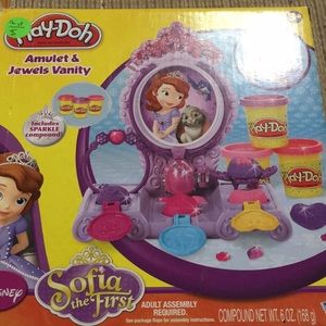 Sofia the first play doh set